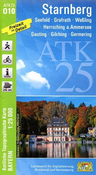 Produktbild: ATK25-O10 Starnberg (Amtliche Topographische Karte 1:25000)