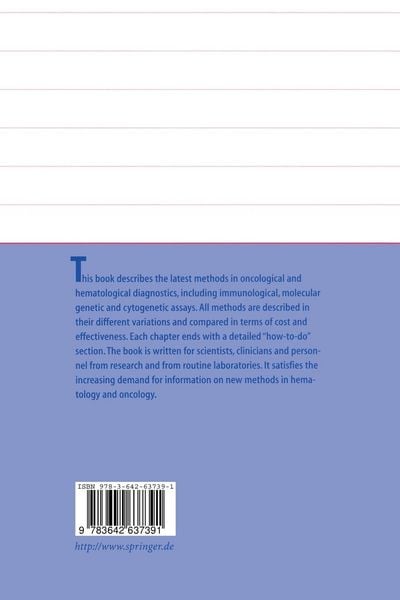 Produktbild: New Diagnostic Methods in Oncology and Hematology
