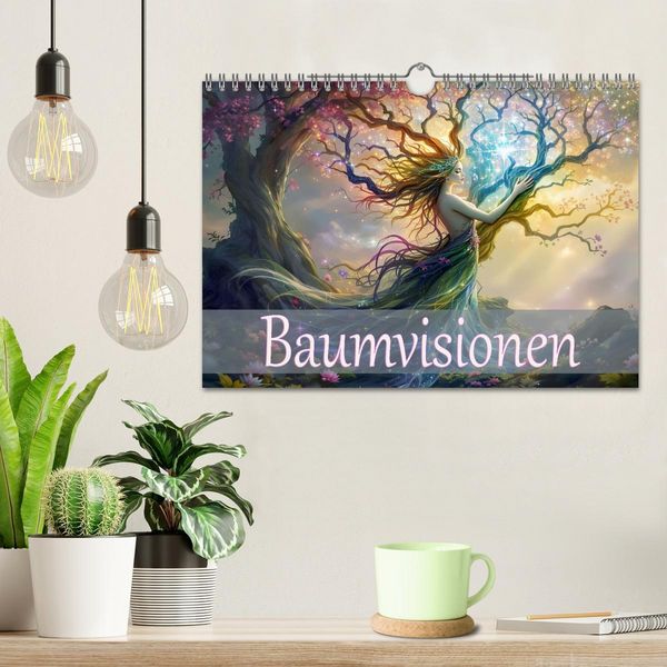 Produktbild: Baumvisionen (Wandkalender 2026 DIN A4 quer), CALVENDO Monatskalender