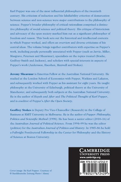 Produktbild: The Cambridge Companion to Popper