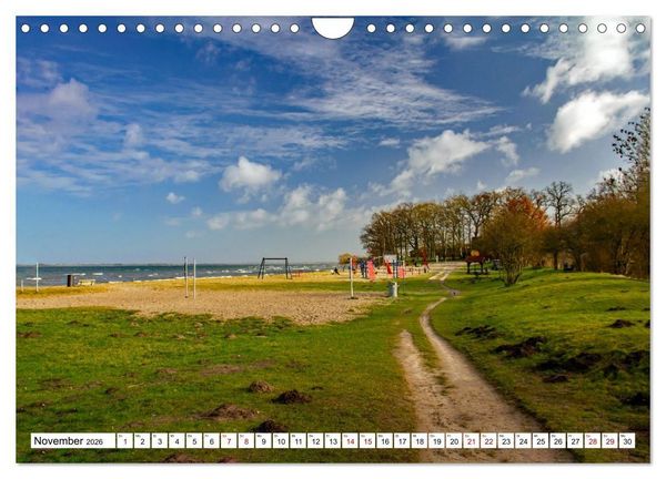 Produktbild: Naturparadies Zierow - Ostsee Idylle pur in der Wismarer Bucht (Wandkalender 2026 DIN A4 quer), CALVENDO Monatskalender