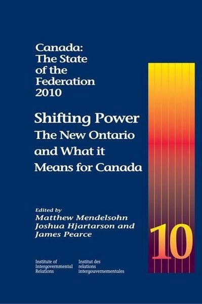 Produktbild: Canada: The State of the Federation, 2010