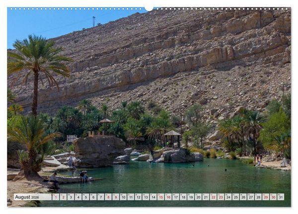 Produktbild: Oman - Eine Fotoreise (hochwertiger Premium Wandkalender 2026 DIN A2 quer), Kunstdruck in Hochglanz