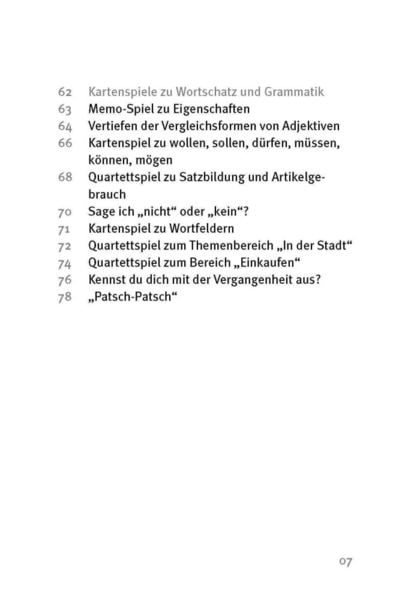 Produktbild: Die 50 besten Spiele f&uuml;r Deutsch als Zweitsprache