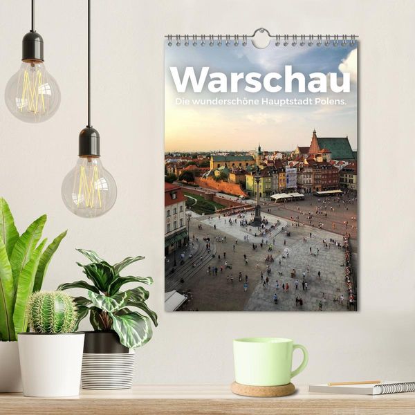 Produktbild: Warschau - Die wundersch&ouml;ne Hauptstadt Polens. (Wandkalender 2026 DIN A4 hoch), CALVENDO Monatskalender
