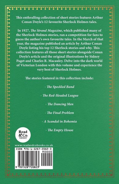 Produktbild: Arthur Conan Doyle's Favourite Sherlock Holmes Stories