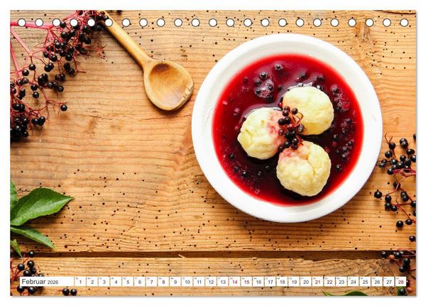 Produktbild: K&ouml;stlicher Holunder (Tischkalender 2026 DIN A5 quer), CALVENDO Monatskalender