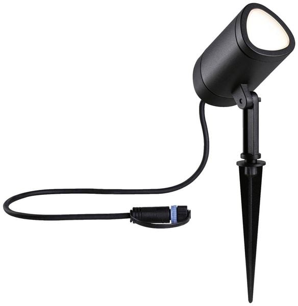 Produktbild: Paulmann 94849 Beleuchtungssystem Plug & Shine LED-Gartenstrahler LED 6.5W RGBW Anthrazit