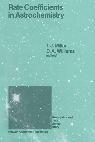 Produktbild: Rate Coefficients in Astrochemistry