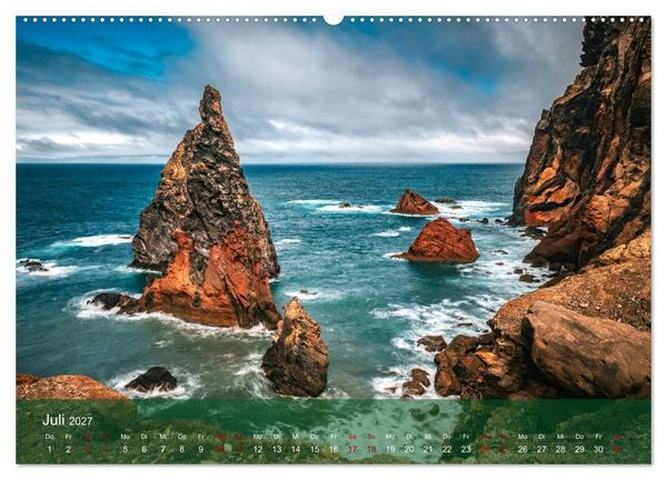 Produktbild: Madeira - Insel der Kontraste (Wandkalender 2027 DIN A2 quer), CALVENDO Monatskalender