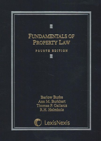 Produktbild: Fundamentals of Property Law