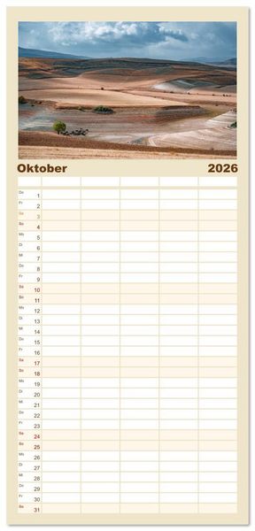 Produktbild: Familienplaner 2026 - Armenien - Wo die Geschichte ihre Stimme erhebt mit 5 Spalten (Wandkalender, 21 x 45 cm) CALVENDO