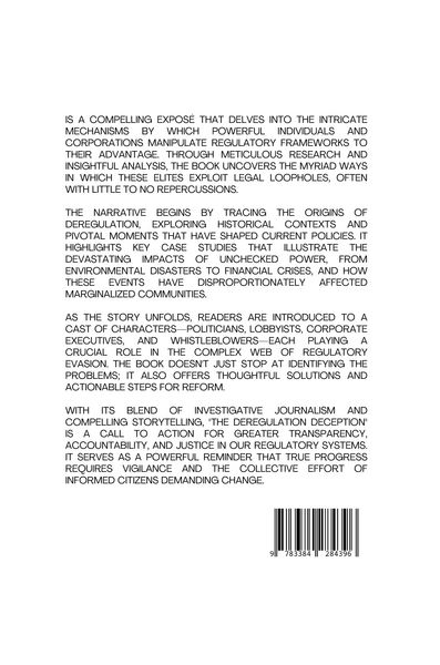 Produktbild: The Deregulation Deception: How Elites Exploit Loopholes to Avoid Justice