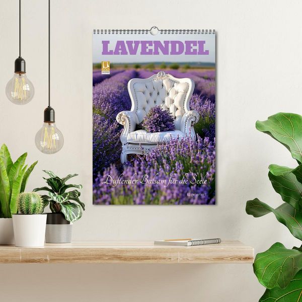 Produktbild: Lavendel (Wandkalender 2026 DIN A3 hoch), CALVENDO Monatskalender