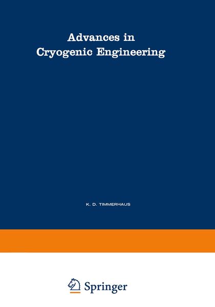 Produktbild: Advances in Cryogenic Engineering