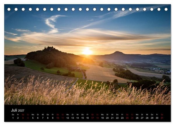 Produktbild: Der Hegau - Wanderparadies am westlichen Bodensee (Tischkalender 2027 DIN A5 quer), CALVENDO Monatskalender