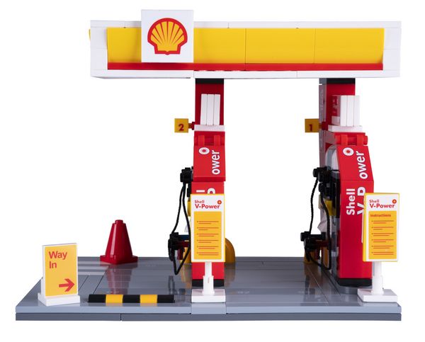 Produktbild: CaDA Shell Tankstelle Bricks