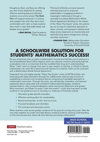 Produktbild: The Math Pact, High School
