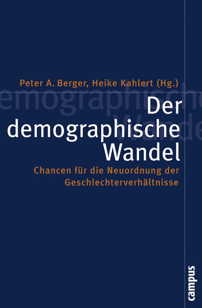 Produktbild: Der demographische Wandel