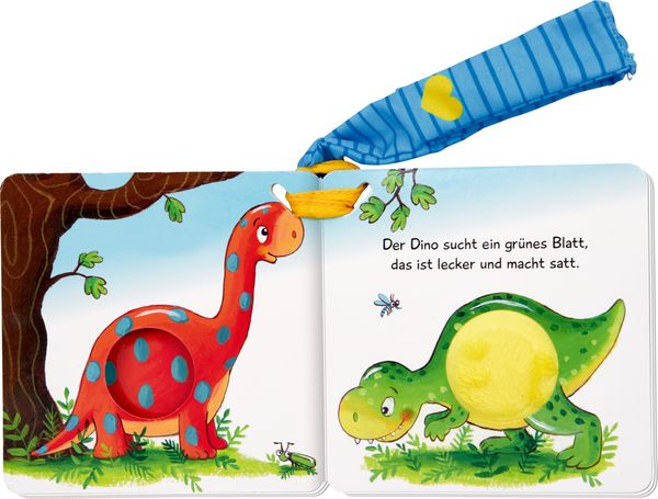 Produktbild: Mein erstes F&uuml;hl-Buch f&uuml;r den Buggy: 10 drollige Dinos