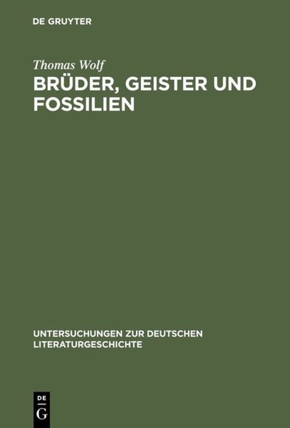 Produktbild: Br&uuml;der, Geister und Fossilien