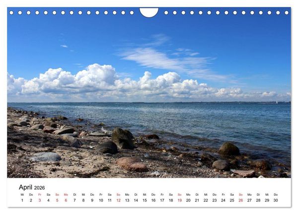 Produktbild: Ostseek&uuml;ste 2026 (Wandkalender 2026 DIN A4 quer), CALVENDO Monatskalender