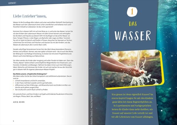 Produktbild: Projektreihe Kindergarten - Lebensraum Wasser