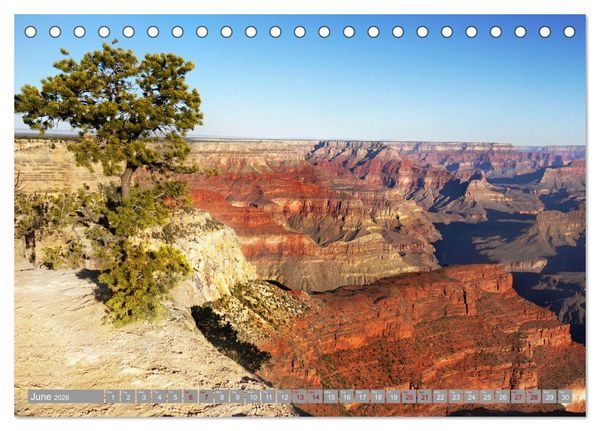 Produktbild: Grand Canyon National Park (Desk Calendar 2026 DIN A5 landscape), CALVENDO 12 Month DeskCalendar