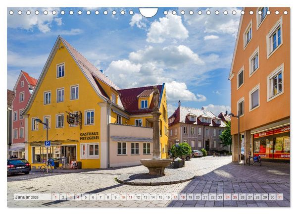Produktbild: Ellwangen Impressionen (Wandkalender 2026 DIN A4 quer), CALVENDO Monatskalender