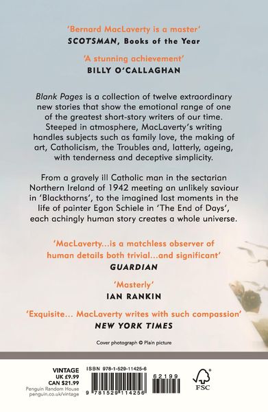 Produktbild: MacLaverty, B: Blank Pages and Other Stories