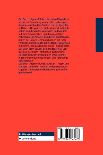 Produktbild: Faserverbundbauweisen
