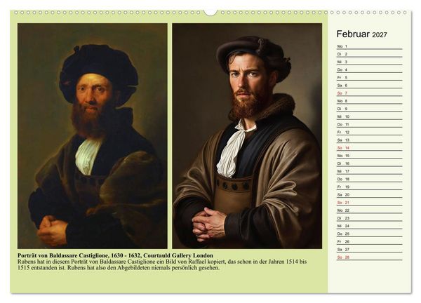 Produktbild: Rubens im neuen Licht (hochwertiger Premium Wandkalender 2027 DIN A2 quer), Kunstdruck in Hochglanz