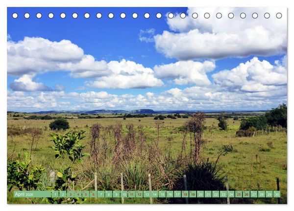 Produktbild: Uruguay - Bienvenido al R&iacute;o de la Plata (Tischkalender 2026 DIN A5 quer), CALVENDO Monatskalender