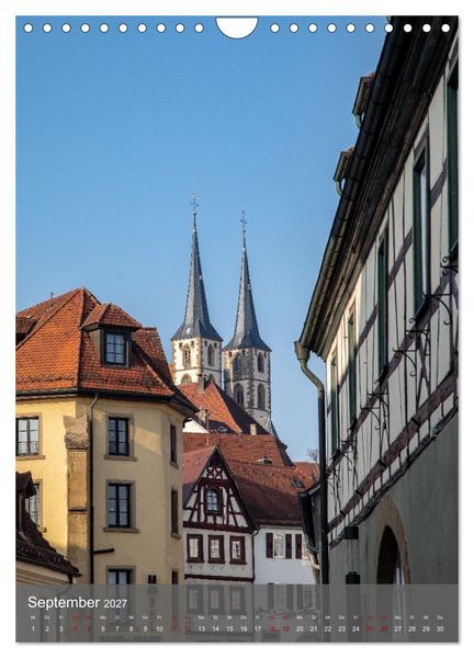 Produktbild: Deutschlands sch&ouml;nste Altstadt - Bad Wimpfen (Wandkalender 2027 DIN A4 hoch), CALVENDO Monatskalender