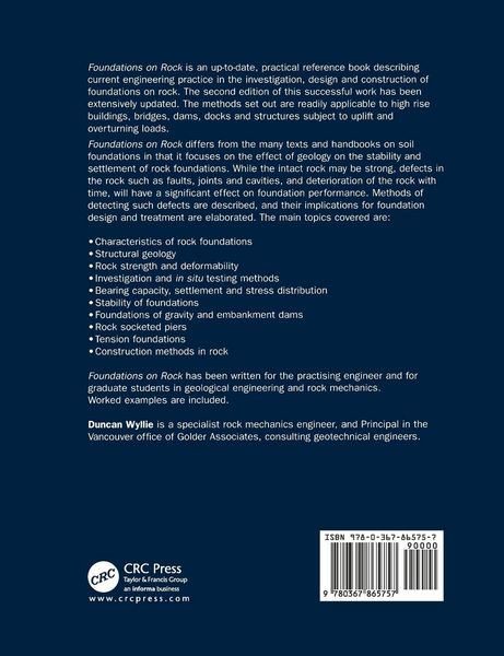 Produktbild: Foundations on Rock