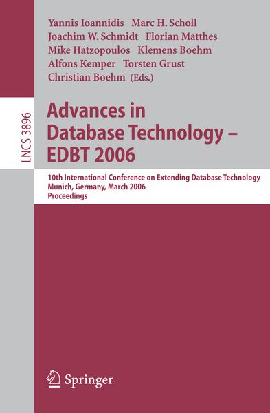 Produktbild: Advances in Database Technology - EDBT 2006