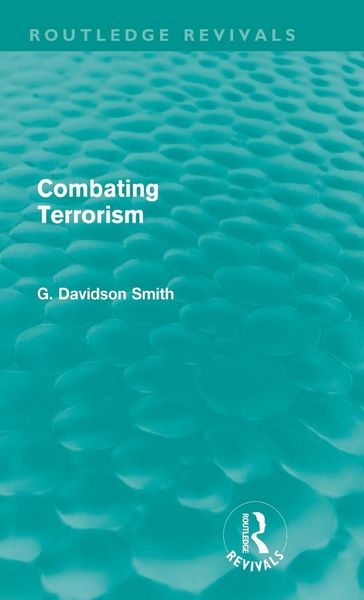 Produktbild: Combating Terrorism (Routledge Revivals)