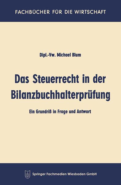 Produktbild: Das Steuerrecht in der Bilanzbuchhalterpr&uuml;fung