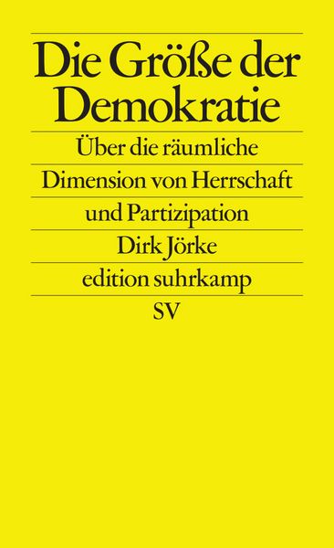 Produktbild: Die Gr&ouml;&szlig;e der Demokratie