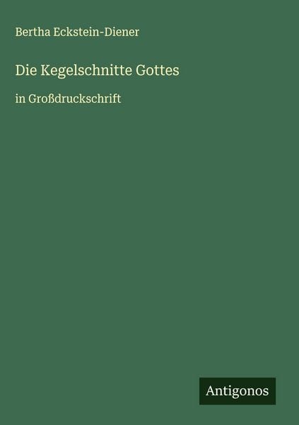 Produktbild: Die Kegelschnitte Gottes