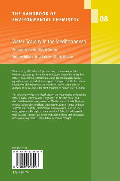 Produktbild: Water Scarcity in the Mediterranean