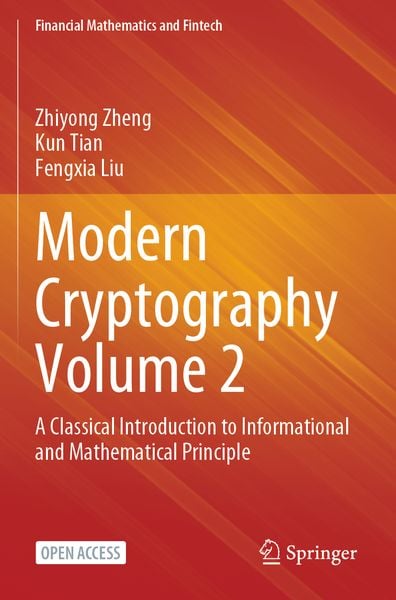 Produktbild: Modern Cryptography Volume 2