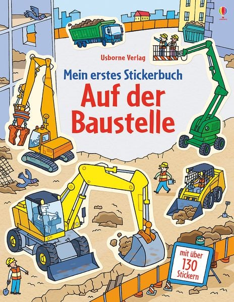 Produktbild: Mein erstes Stickerbuch: Auf der Baustelle