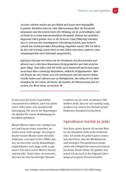 Produktbild: Leben mit Parkinson