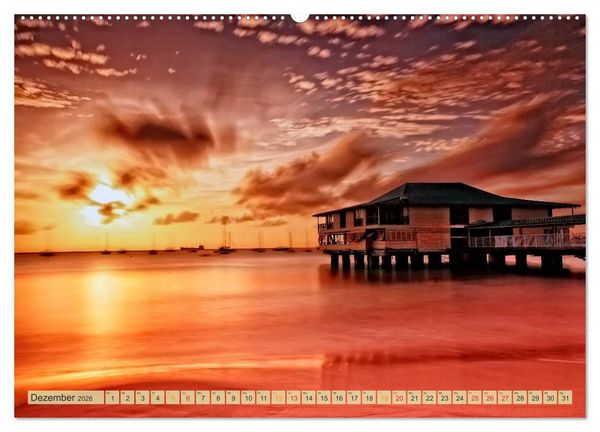 Produktbild: Die kleinen Antillen - Barbados (hochwertiger Premium Wandkalender 2026 DIN A2 quer), Kunstdruck in Hochglanz
