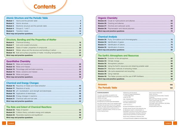 Produktbild: Letts GCSE 9-1 Revision Success - GCSE 9-1 Chemistry Revision Guide