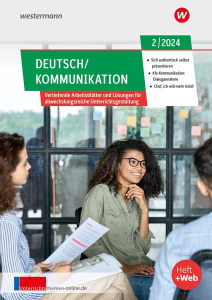 Unterrichtsthemen Deutsch/Kommunikation, Geheftet von , Westermann Berufliche Bildung, 978-3-427-08873-8