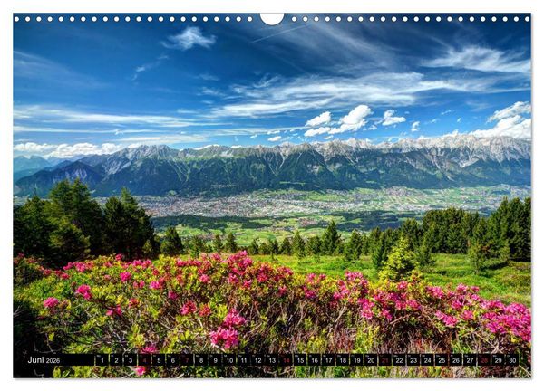 Produktbild: Innsbruck - Stadt in den Alpen (Wandkalender 2026 DIN A3 quer), CALVENDO Monatskalender