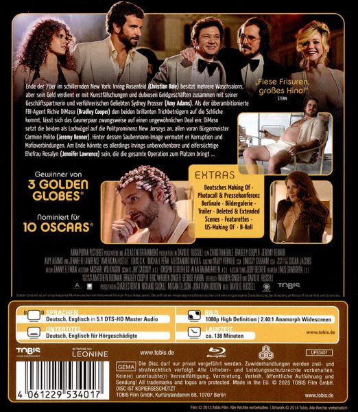 Produktbild: American Hustle