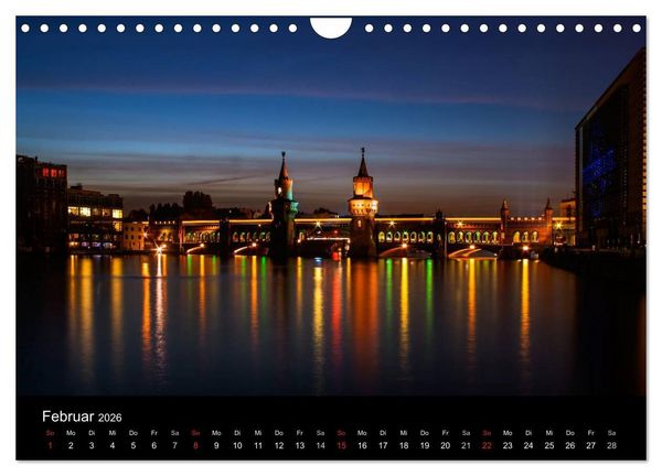 Produktbild: Colours of Berlin (Wandkalender 2026 DIN A4 quer), CALVENDO Monatskalender